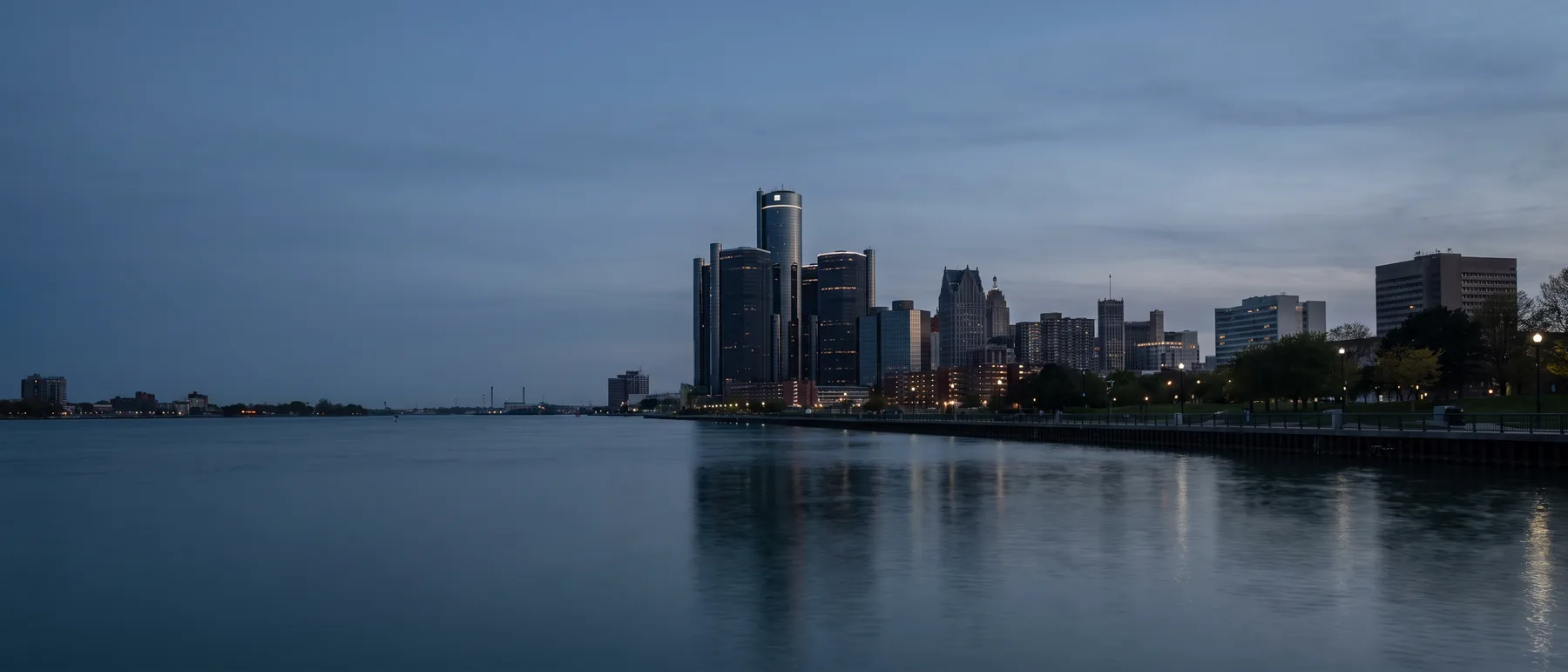 Detroit and Southfield colocation market, the city at dusk