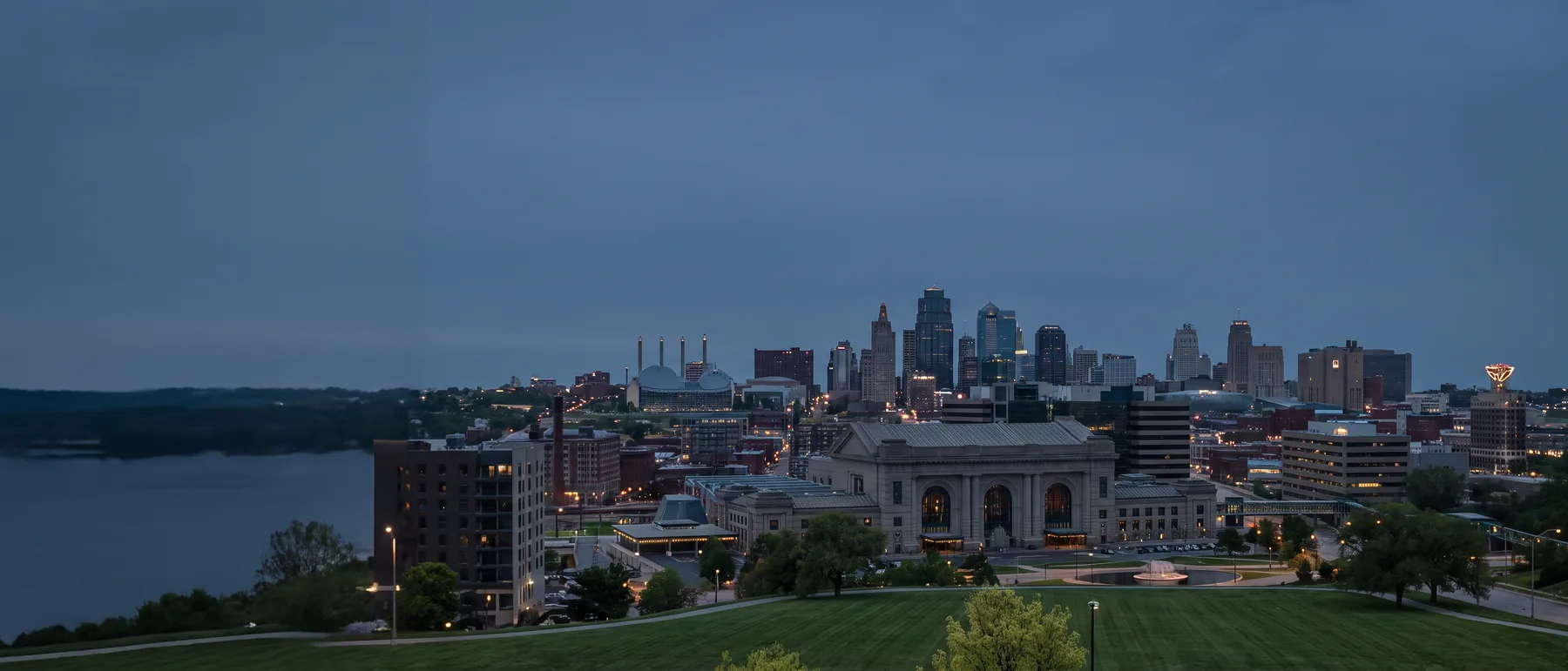 Kansas City colocation market, the city at dusk