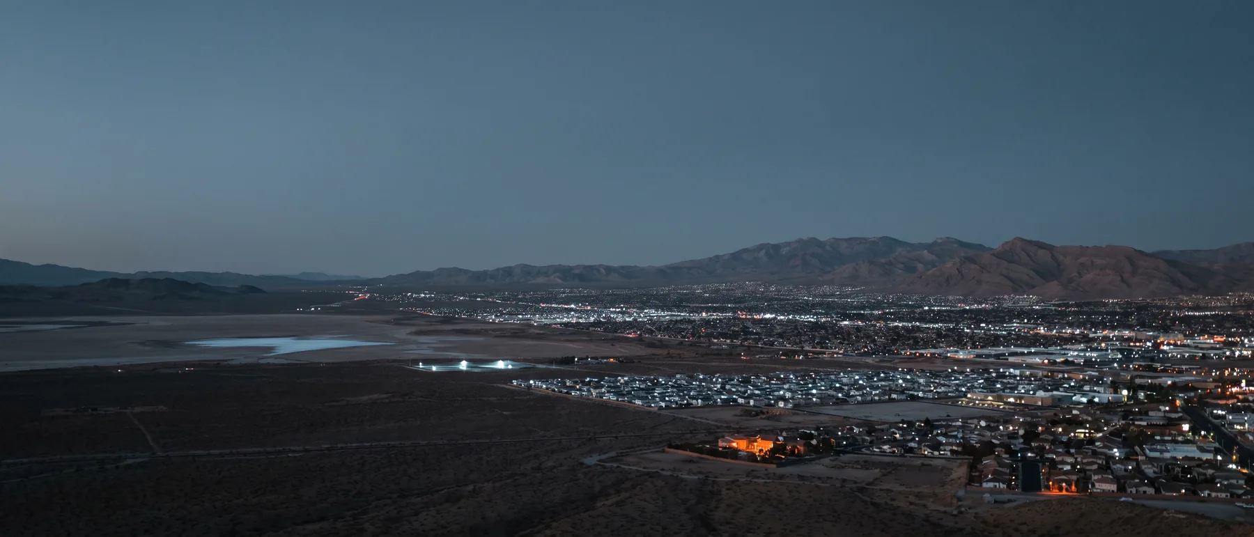 Las Vegas colocation market, the city at dusk