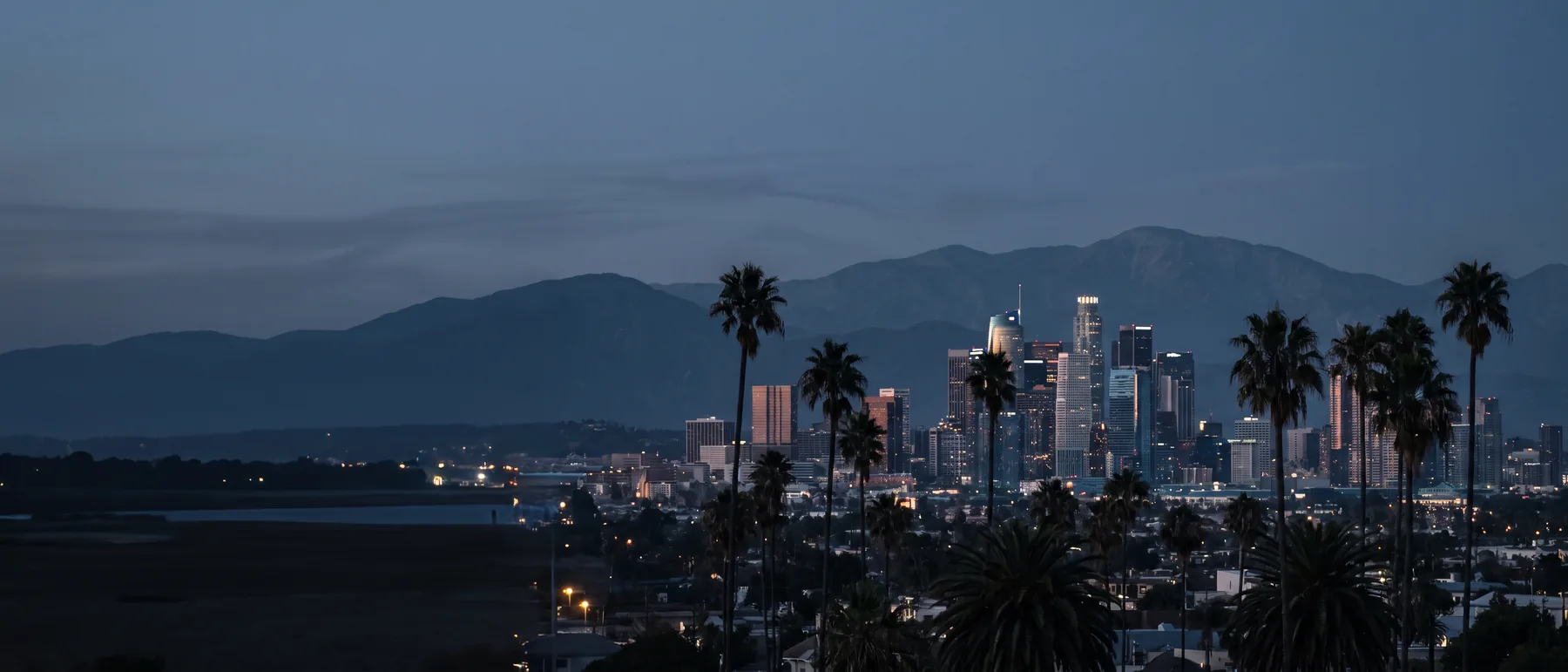 Los Angeles colocation market, the city at dusk