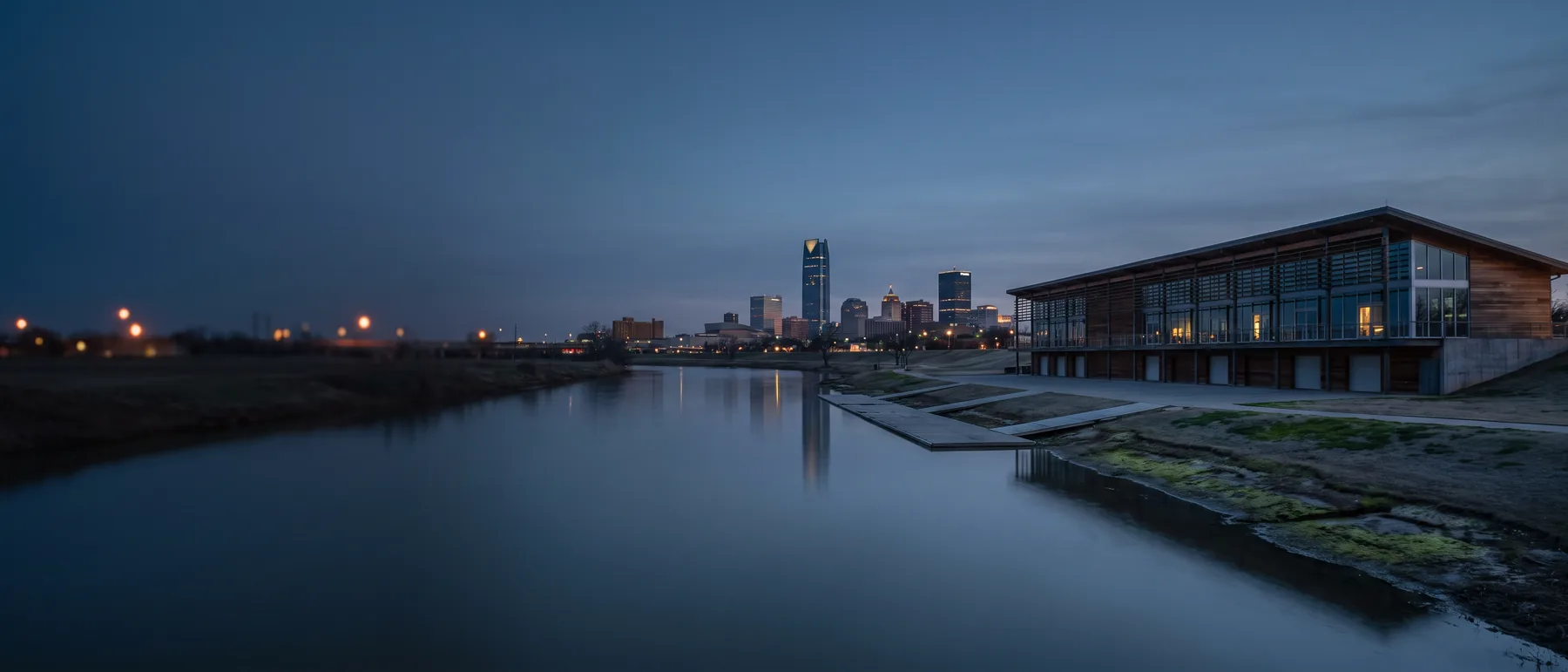 Oklahoma City colocation market, the city at dusk