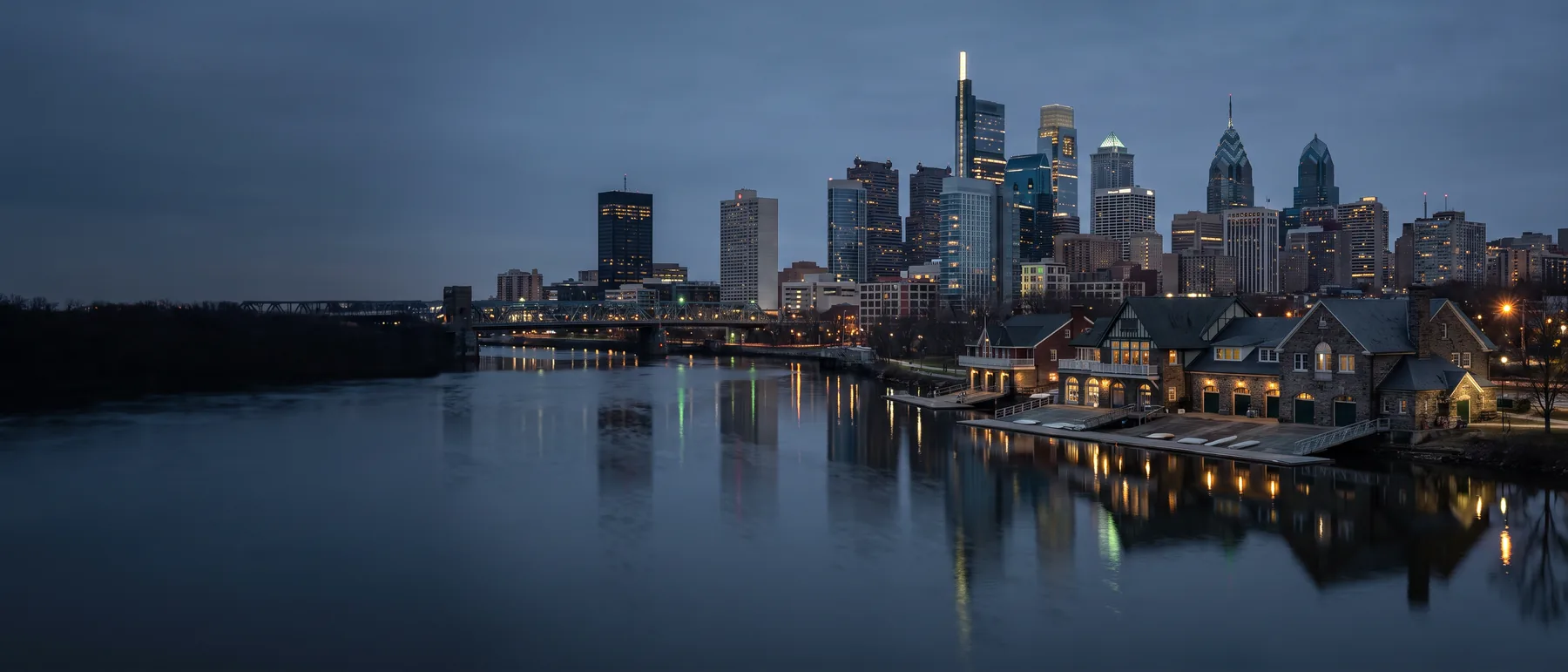 Philadelphia colocation market, the city at dusk