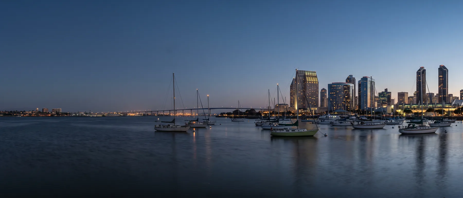 San Diego colocation market, the city at dusk