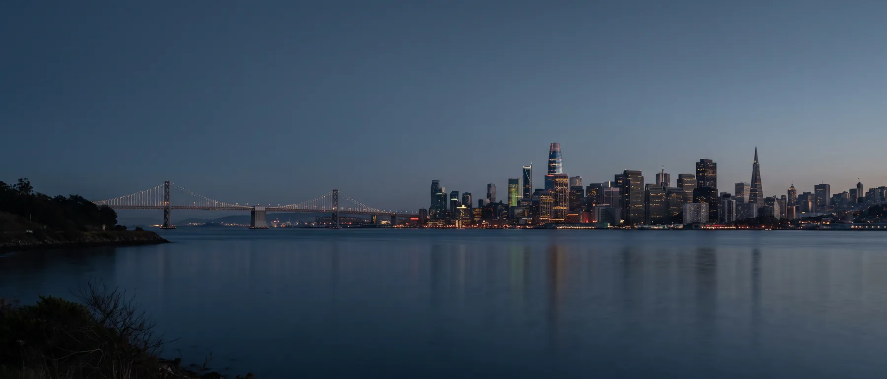 San Francisco colocation market, the city at dusk